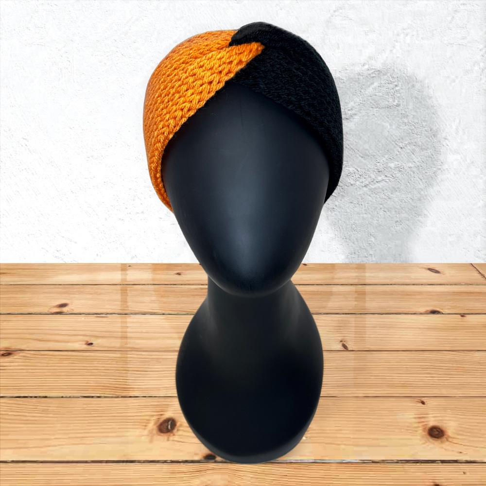 Handmade Knit Twist Headband | Cozy & Versatile | Adult Women's